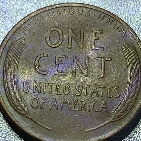 1957 Denver minted penny Daybreak on face doubling errors very rare - Picture 3 of 3